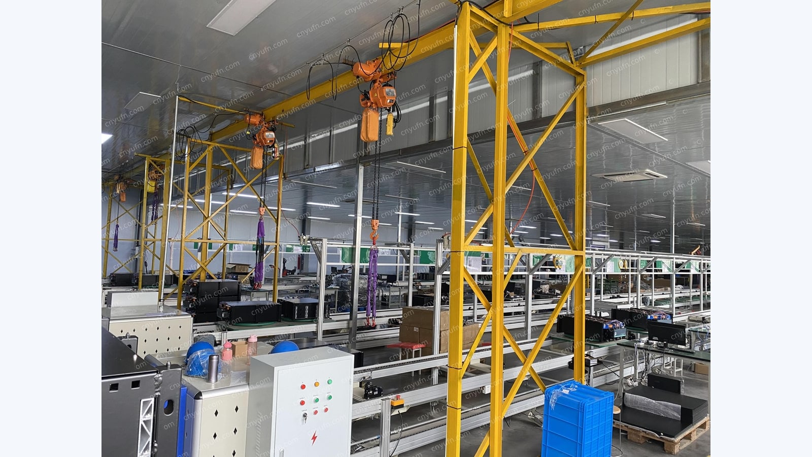 Battery Pack, Grill and Cleaning Equipment Assembly Line Case