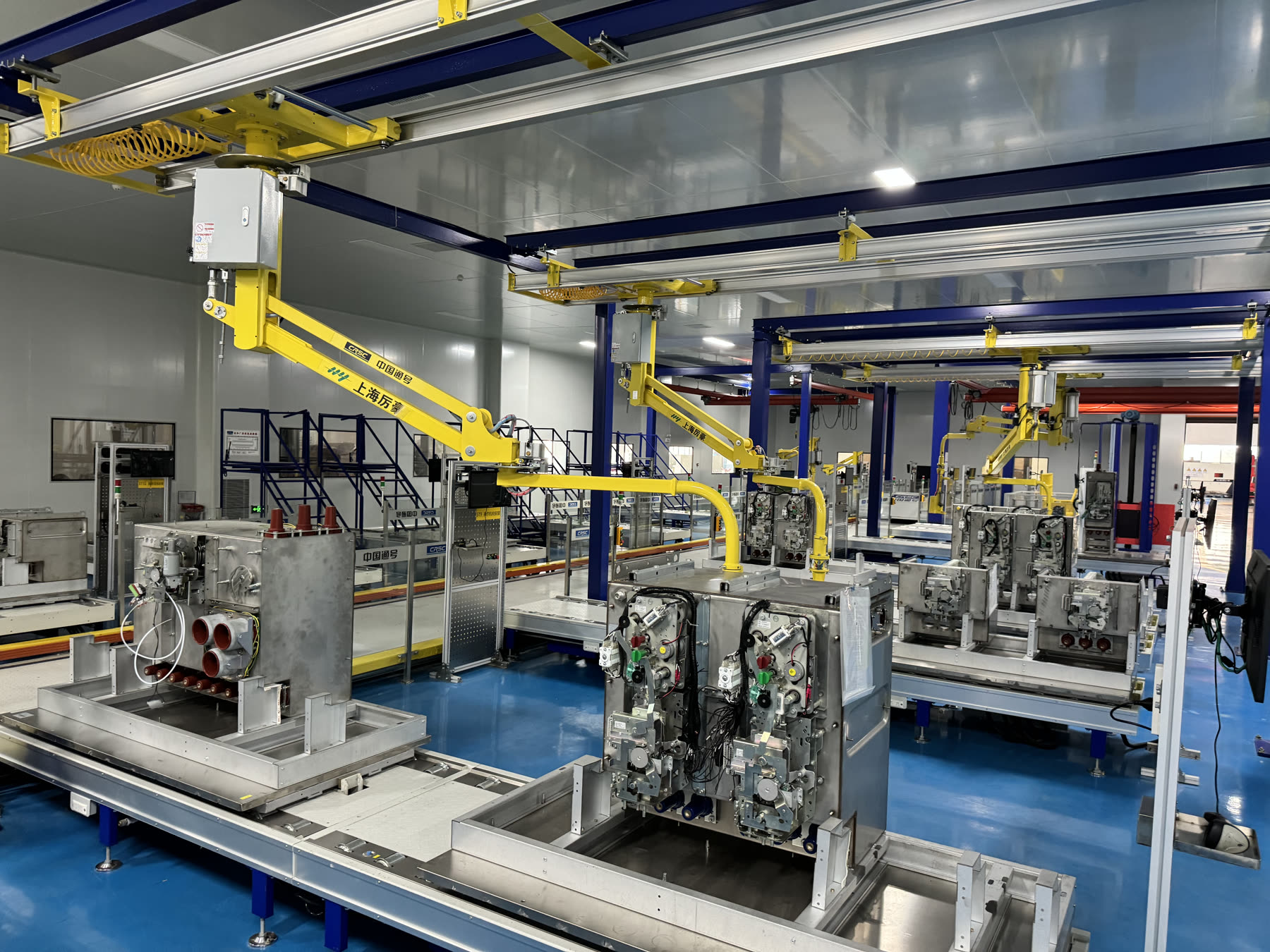 Switchgear Circuit Breaker Assembly and Partial Discharge Test Room Case