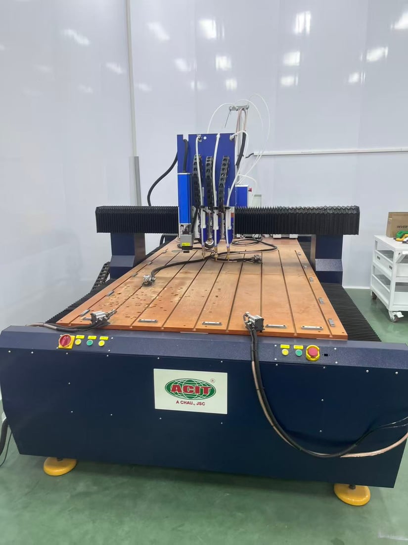 Automatic Stud Welding Machine for Gas Tank Sheet Metal