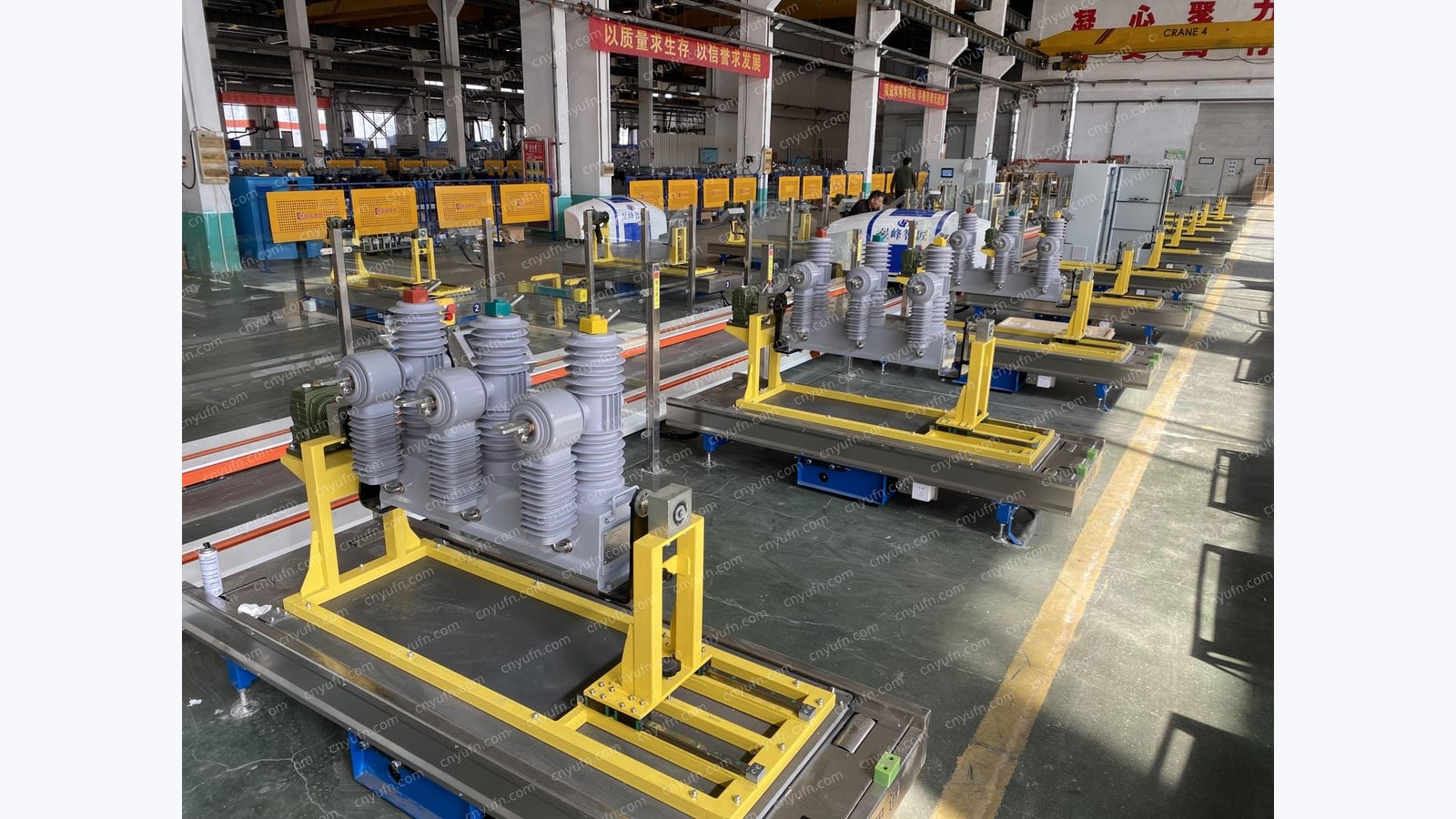 recloser assembly flow line