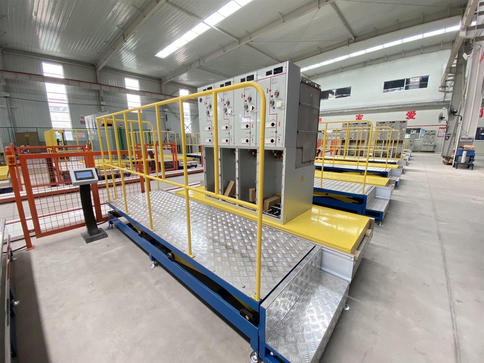 Ring Main Unit Secondary Assembly Line Customer Case | Yufeng