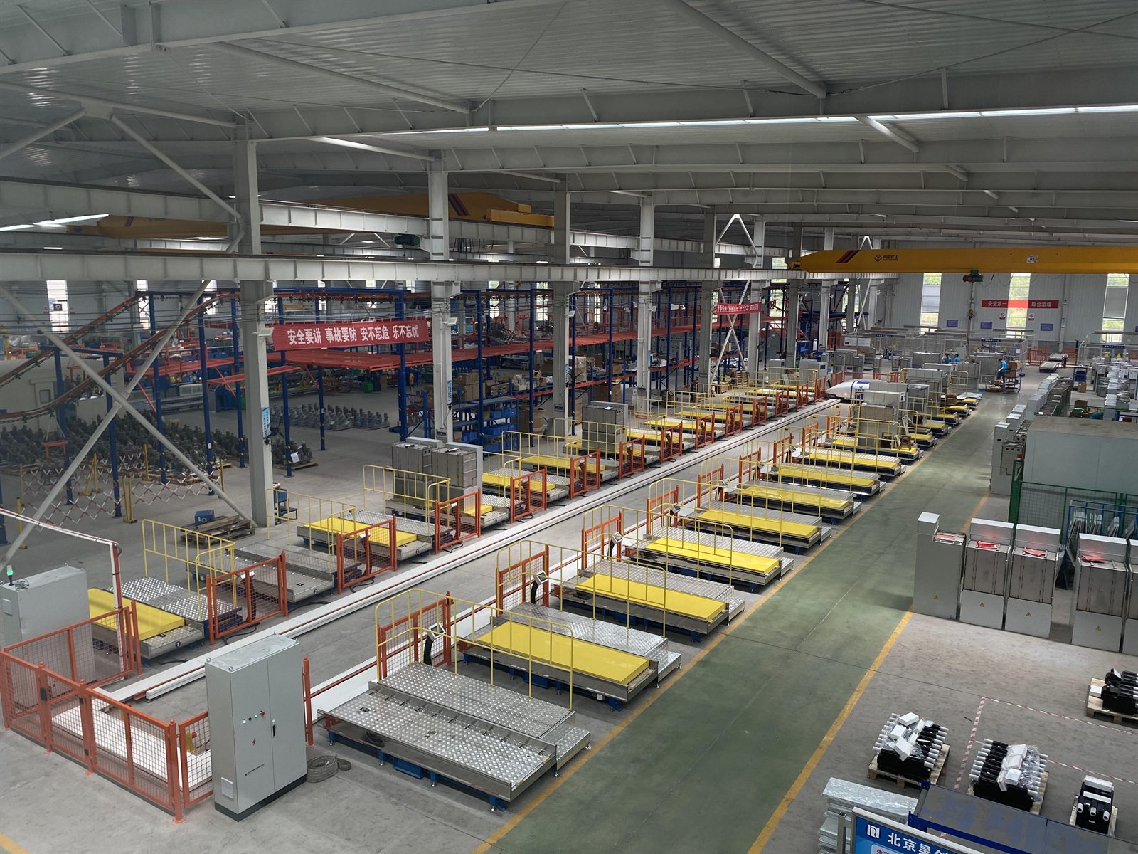 Ring main unit secondary assembly production line
