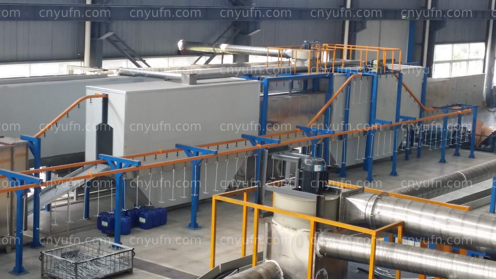 Industrial Cleaning and Gantry Pretreatment Line Case