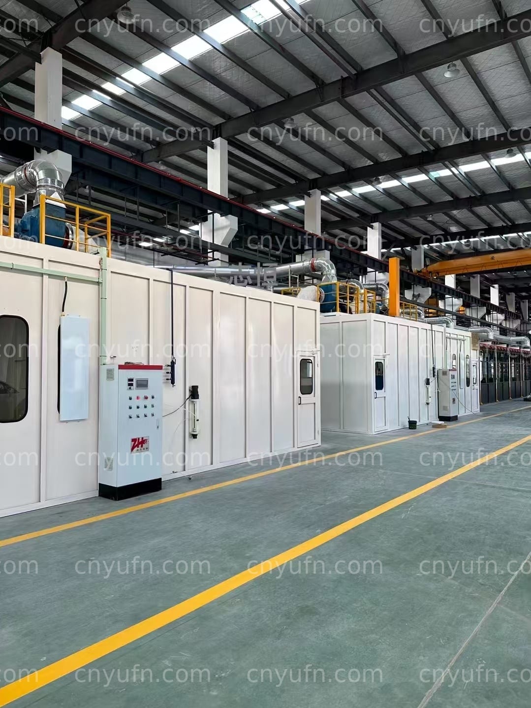 Automotive Brake Pad and Door Handle Automatic Painting Line Case