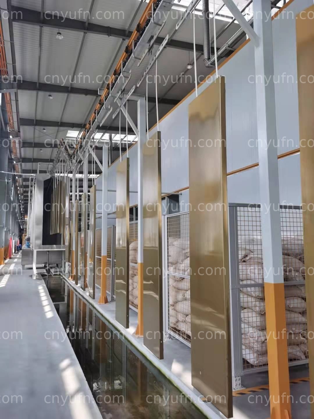 elevator parts coating line