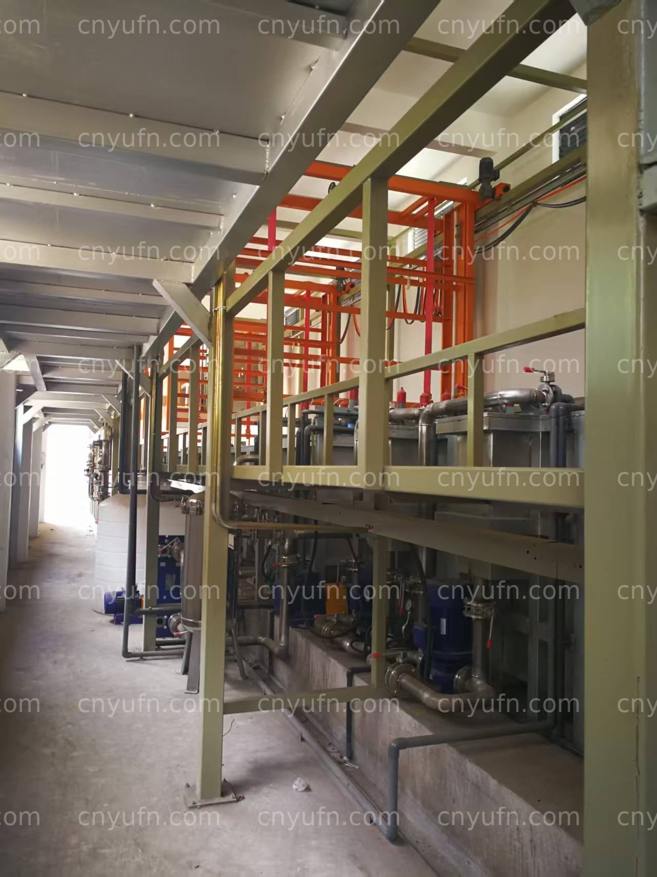 Gantry E-Coating and Powder Coating Booth System Case