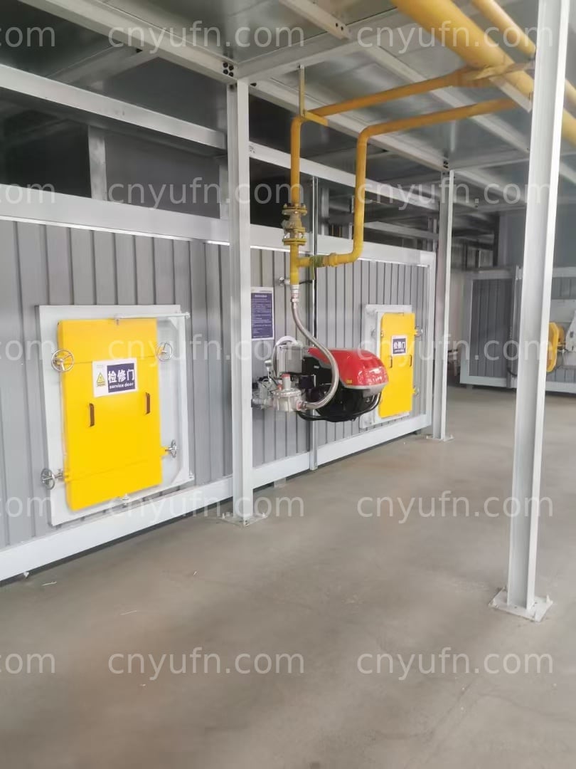 industrial hot air heating oven