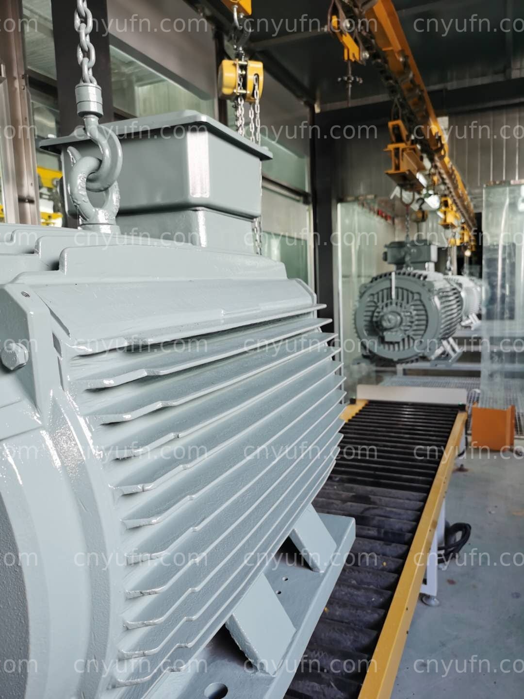 Motor Painting and Elevator Parts Coating Line Case