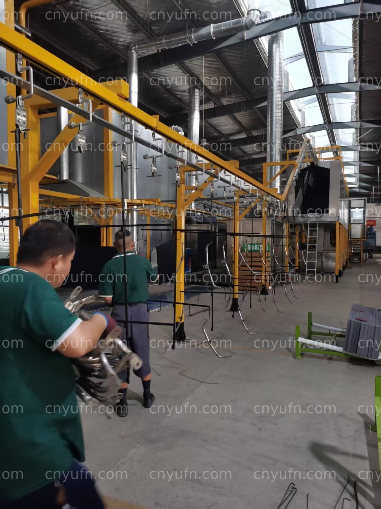 Outdoor Furniture and Aluminum Product Powder Coating Line Case