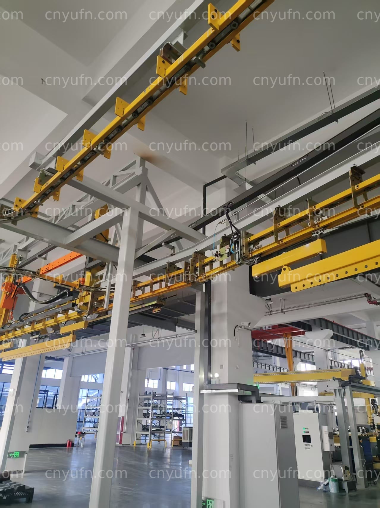 power and free conveyor line two