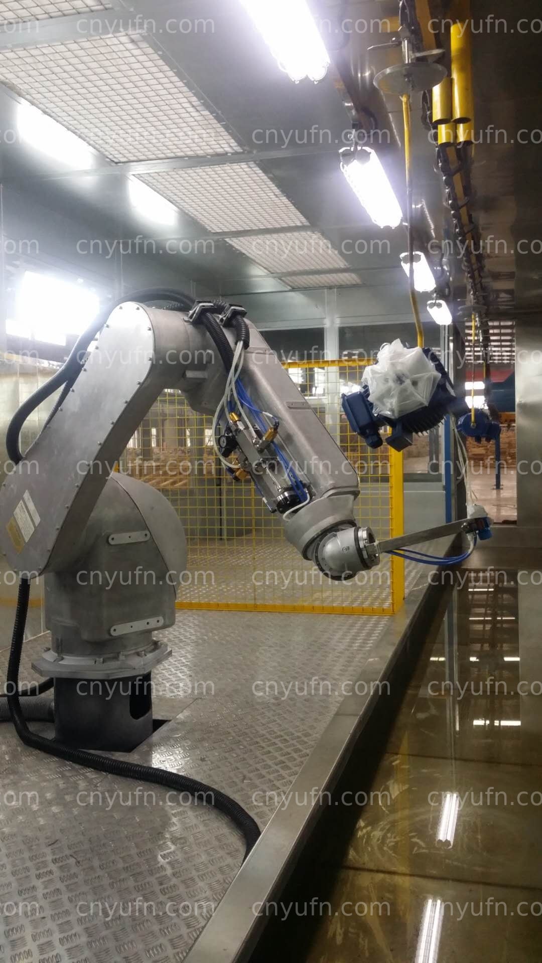 robotic painting cell three