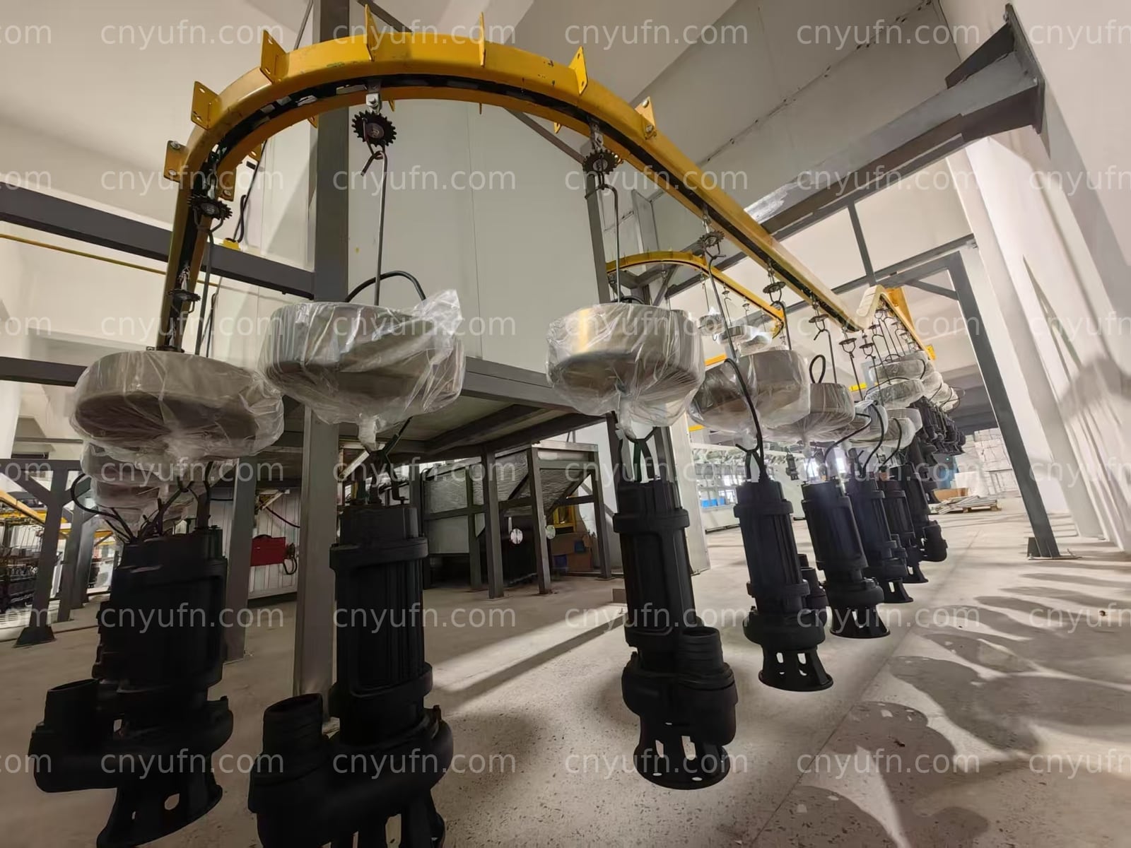 submersible pump automatic painting line