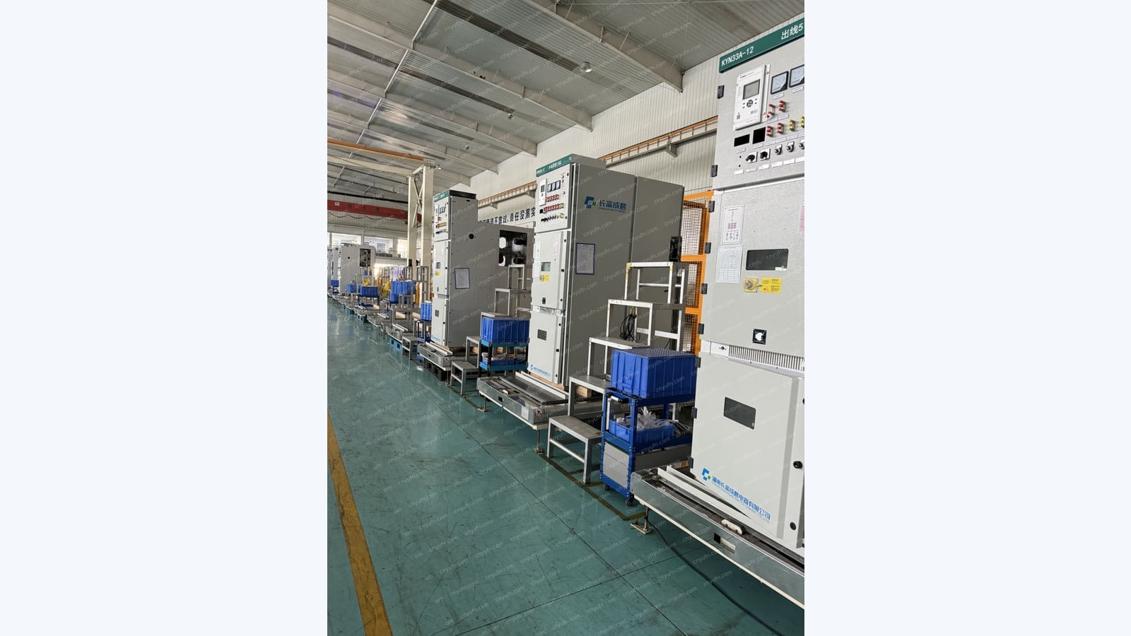 switchgear assembly line workshop